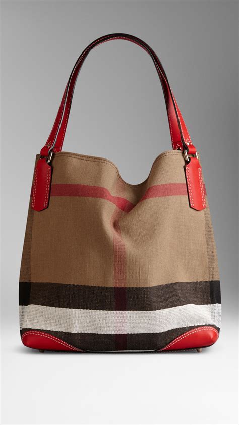 burberry canvas checj mai|Women’s Designer Tote Bags .